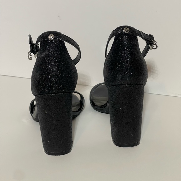 Guess Sparkle Block Heel Sandal size 8.5. - Picture 3 of 5